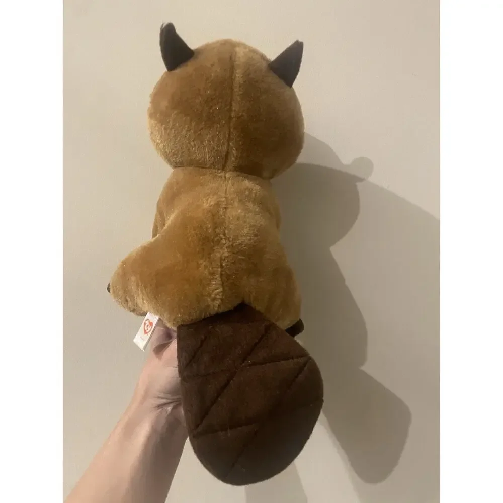 Ty Beaver Ritchie Plush Stuffed‎ Animal Big Eyes Buckteeth. Soft
